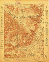 Kaaterskill 1899 topographic map thumbnail