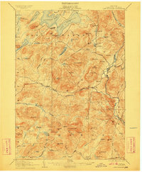 Lake Pleasant 1907 topographic map thumbnail