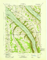 Spafford 1943 topographic map thumbnail