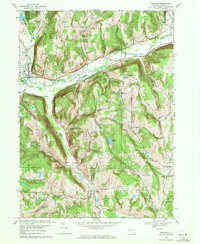 Spencer 1969 topographic map thumbnail
