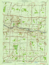 Spencerport 1934 topographic map thumbnail