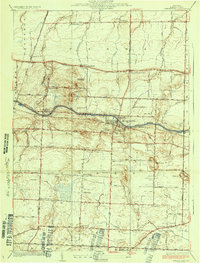 Spencerport 1934 topographic map thumbnail