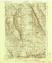 Springville 1925 topographic map thumbnail