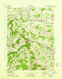 Sprout Brook 1945 topographic map thumbnail
