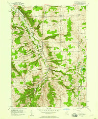 Strykersville 1957 topographic map preview