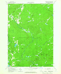 Sylvan Falls 1964 topographic map thumbnail