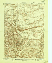 Syracuse East 1938 topographic map thumbnail