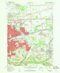 Syracuse East 1957 topographic map thumbnail