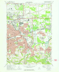 Syracuse East 1977 topographic map thumbnail