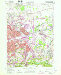 Syracuse East 1957 topographic map thumbnail