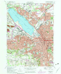 Syracuse West 1973 topographic map thumbnail