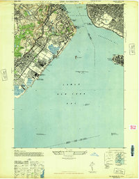 The Narrows 1947 topographic map thumbnail