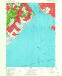 The Narrows 1955 topographic map thumbnail