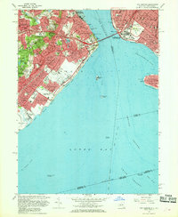 The Narrows 1966 topographic map thumbnail