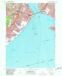 The Narrows 1966 topographic map thumbnail
