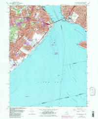 The Narrows 1966 topographic map thumbnail