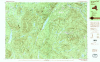 Thirteenth Lake 1990 topographic map thumbnail