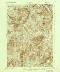 Thirteenth Lake 1898 topographic map thumbnail