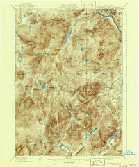 Thirteenth Lake 1898 topographic map thumbnail