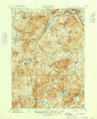 Thirteenth Lake 1898 topographic map thumbnail