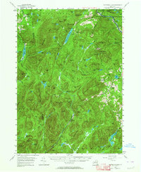 Thirteenth Lake 1954 topographic map thumbnail