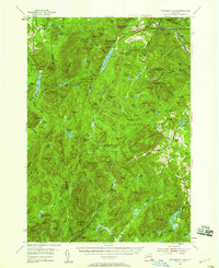Thirteenth Lake 1954 topographic map thumbnail