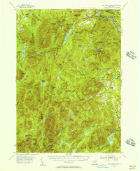 Thirteenth Lake 1954 topographic map thumbnail