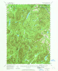 Thirteenth Lake 1954 topographic map thumbnail