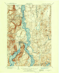 Ticonderoga 1894 topographic map thumbnail