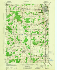 Warsaw 1944 topographic map thumbnail