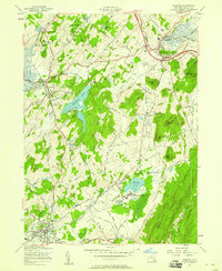 Warwick 1957 topographic map thumbnail