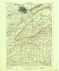 Watertown 1909 topographic map thumbnail