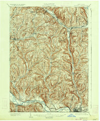 Waverly 1902 topographic map thumbnail