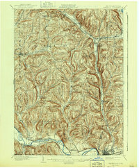 Waverly 1902 topographic map thumbnail