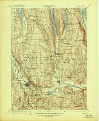 Wayland 1904 topographic map thumbnail