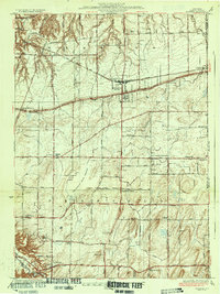 Webster 1934 topographic map thumbnail