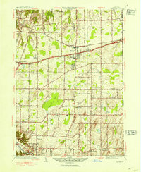 Webster 1952 topographic map thumbnail