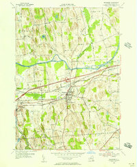 Weedsport 1954 topographic map thumbnail