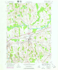 Weedsport 1954 topographic map thumbnail