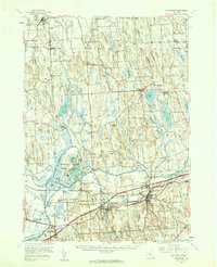 Weedsport 1954 topographic map thumbnail