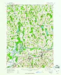 Weedsport 1954 topographic map thumbnail