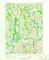 Weedsport 1954 topographic map thumbnail
