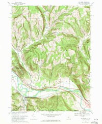 Wellsburg 1969 topographic map thumbnail