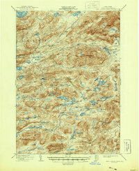 West Canada Lakes 1903 topographic map thumbnail