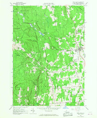 West Chazy 1966 topographic map thumbnail
