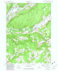 West Davenport 1943 topographic map thumbnail
