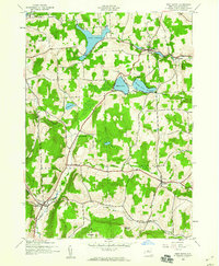 West Eaton 1943 topographic map thumbnail