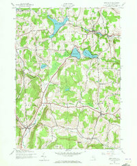 West Eaton 1943 topographic map thumbnail