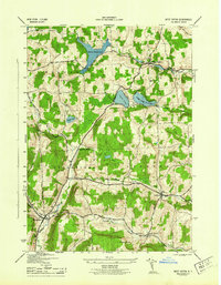 West Eaton 1944 topographic map thumbnail
