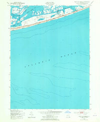 West Gilgo Beach 1954 topographic map thumbnail